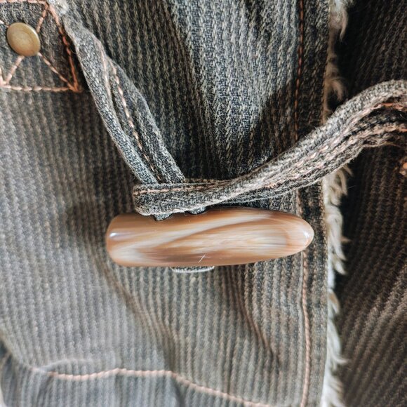 DECODED Sherpa Lined Corduroy Jacket - Picture 10 of 16